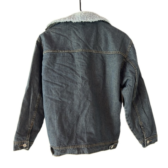 Vintage Levi's Denim Sherpa Jacket - Picture 2 of 6